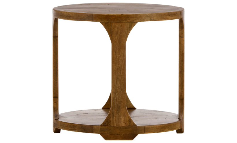 Balam Round Open End Table